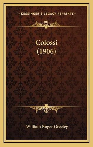 Cover image for Colossi (1906)