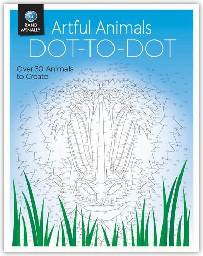 Cover image for Artful Animals Dot-To-Dot