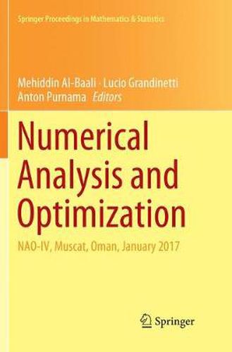 Cover image for Numerical Analysis and Optimization: NAO-IV, Muscat, Oman, January 2017
