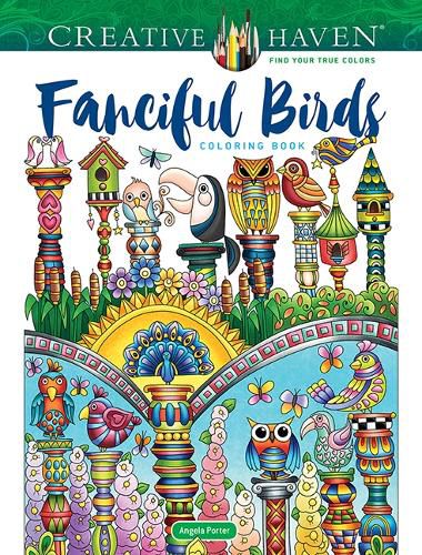 Cover image for Creative Haven Fanciful Birds Coloring Book