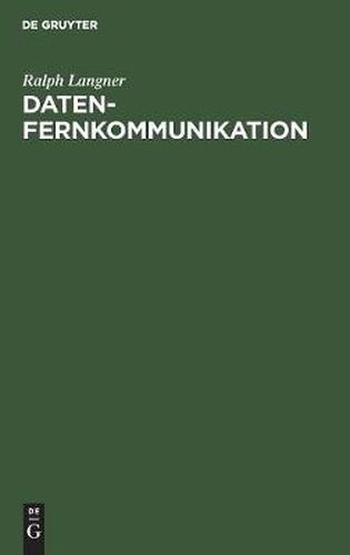 Cover image for Datenfernkommunikation