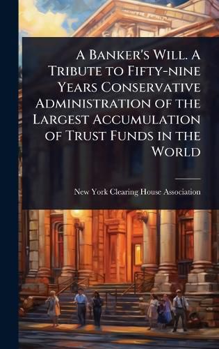 Cover image for A Banker's Will. A Tribute to Fifty-nine Years Conservative Administration of the Largest Accumulation of Trust Funds in the World