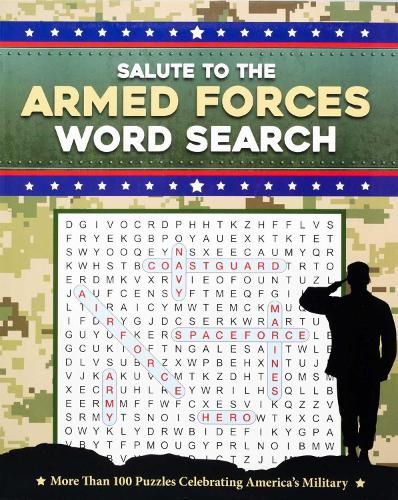 Cover image for Salute to the Armed Forces Word Search