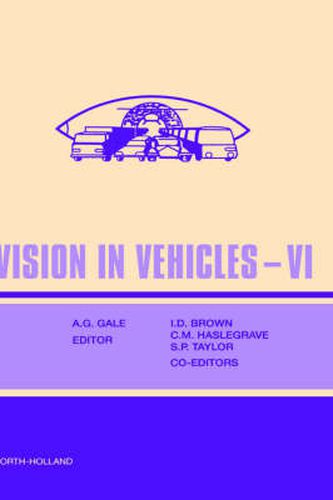 Cover image for Vision in Vehicles VI