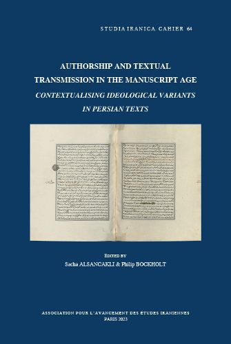 Cover image for Authorship and Textual Transmission in the Manuscript Age
