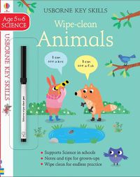 Cover image for Wipe-Clean Animals 5-6