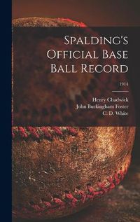 Cover image for Spalding's Official Base Ball Record; 1914