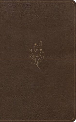 Cover image for CSB Single-Column Personal Size Bible, Digital Study Edition, Brown Leathertouch