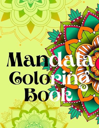 Cover image for Mandala Coloring Book.Strees Relieving Designs, Yoga Mandala Designs, Lotus Flower, Zen Coloring Pages for Adults.