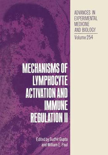 Cover image for Mechanisms of Lymphocyte Activation and Immune Regulation II