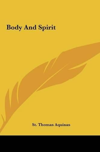 Cover image for Body and Spirit