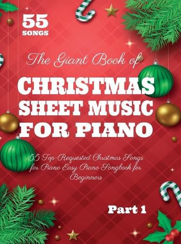 Cover image for The Giant Book of Christmas Sheet Music For Piano