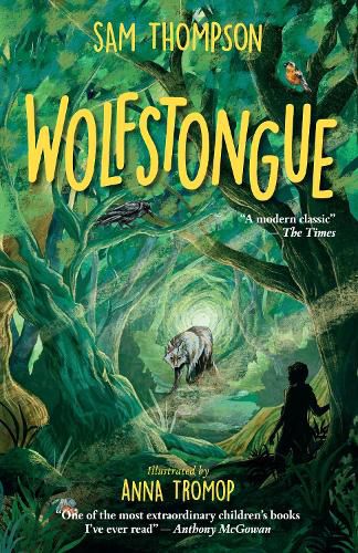 Cover image for Wolfstongue: "A modern classic" - The Times