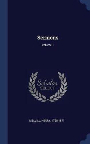 Cover image for Sermons; Volume 1