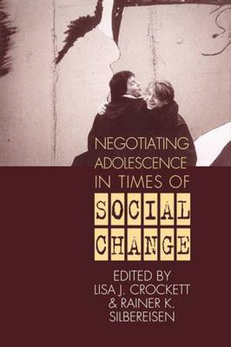 Cover image for Negotiating Adolescence in Times of Social Change