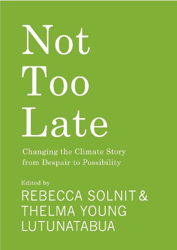 Cover image for Not Too Late: Changing the Climate Story from Despair to Possibility