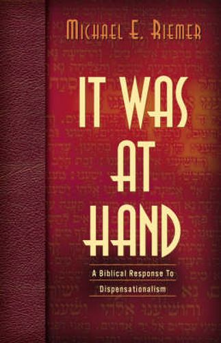 Cover image for It Was at Hand