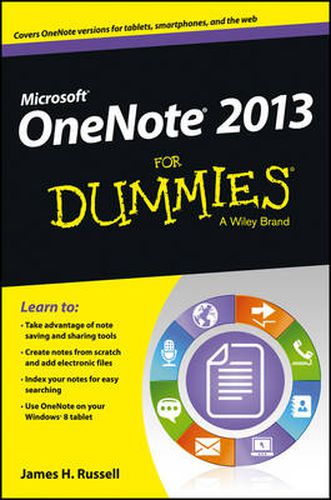 Cover image for OneNote 2013 For Dummies