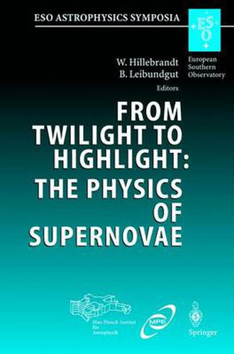 Cover image for From Twilight to Highlight: The Physics of Supernovae: Proceedings of the ESO/MPA/MPE Workshop Held at Garching, Germany, 29-31 July 2002