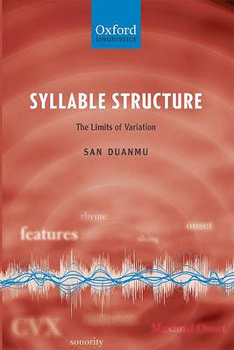 Cover image for Syllable Structure: The Limits of Variation