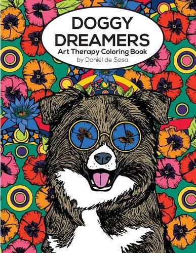 Cover image for Doggy Dreamers: Art Therapy Coloring Book