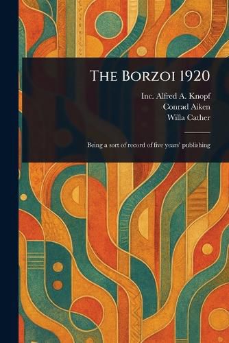 Cover image for The Borzoi 1920