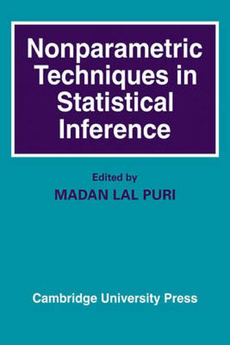 Cover image for Nonparametric Techniques in Statistical Inference