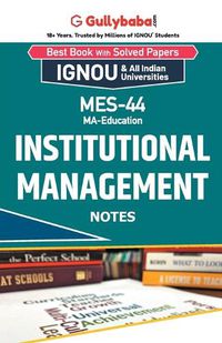 Cover image for MES-44 Institutional Management