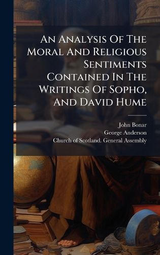 Cover image for An Analysis Of The Moral And Religious Sentiments Contained In The Writings Of Sopho, And David Hume