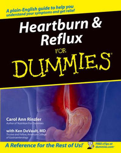 Cover image for Heartburn and Reflux For Dummies