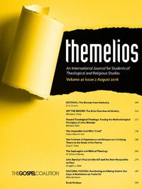 Cover image for Themelios, Volume 41, Issue 2