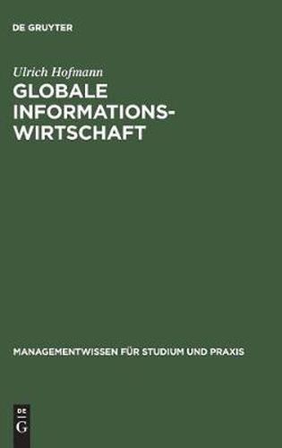 Cover image for Globale Informationswirtschaft