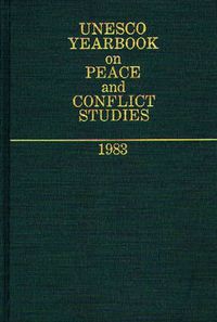 Cover image for Unesco Yearbook on Peace and Conflict Studies 1983