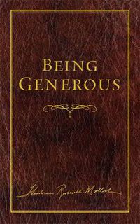 Cover image for Being Generous