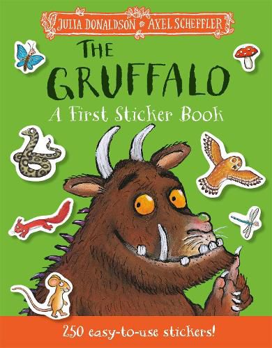 Cover image for The Gruffalo: A First Sticker Book