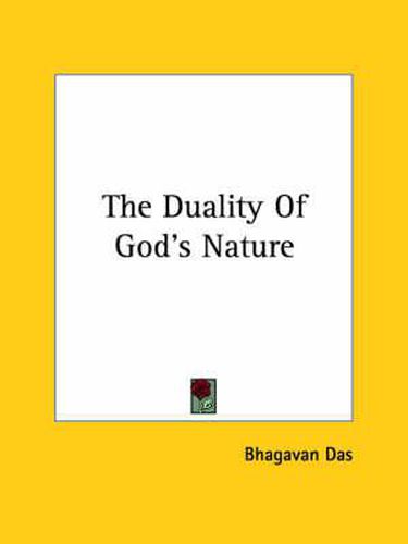 Cover image for The Duality of God's Nature