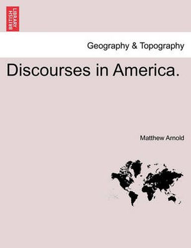 Cover image for Discourses in America.