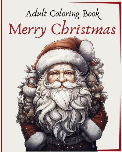 Cover image for Merry Christmas - Adult Coloring Book