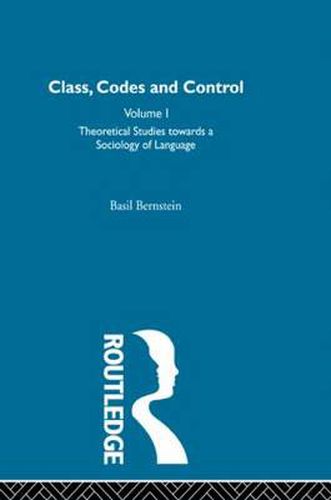 Cover image for Theoretical Studies Towards a Sociology of Language