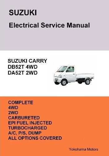 Cover image for Suzuki Carry Truck Electrical Service Manual Db52t Da52t