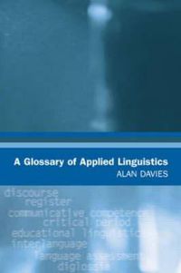 Cover image for A Glossary of Applied Linguistics