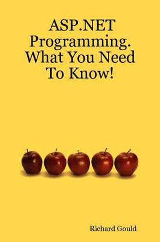 Cover image for ASP.NET Programming. What You Need to Know!