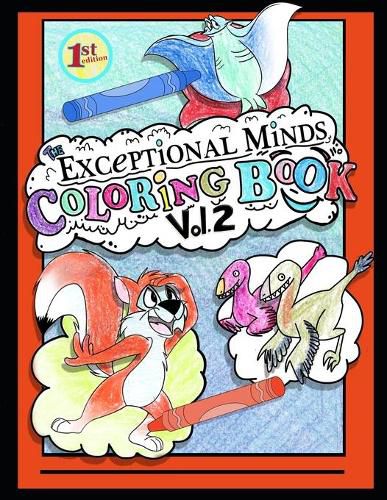 Cover image for Exceptional Minds Coloring Book Vol. 2