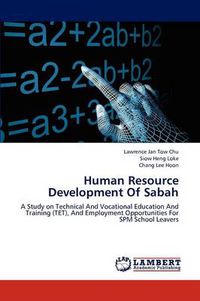 Cover image for Human Resource Development Of Sabah