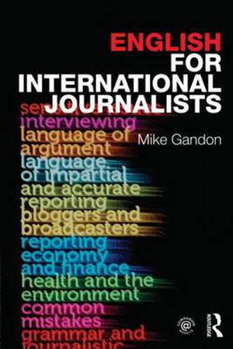 Cover image for English for International Journalists