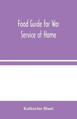 Cover image for Food Guide for War Service at Home