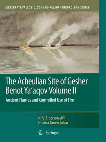 Cover image for The Acheulian Site of Gesher Benot Ya'aqov Volume II: Ancient Flames and Controlled Use of Fire