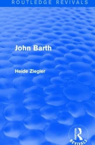 Cover image for John Barth (Routledge Revivals)