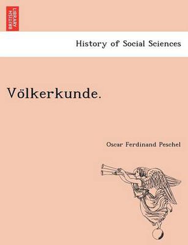 Cover image for Vo Lkerkunde.