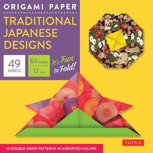 Origami Paper: Traditional Japanese Designs Small